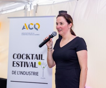 Une première édition réussie pour le Cocktail estival de l’industrie de l’ACQ ! 4 article cocktail estival francine